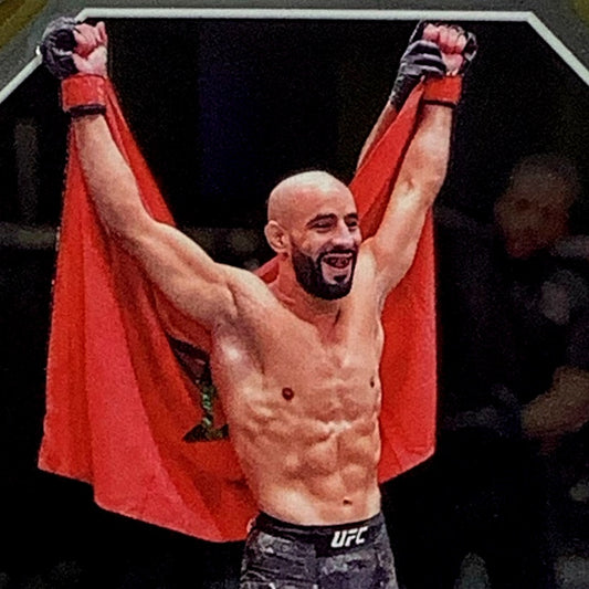 Ottman Azaitar, UFC Lightweight, Card 109, 2024 Topps Chrome UFC, NM+