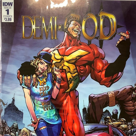IDW Comics, Demi-God #1, Variant Cover by Bart Sears, March 2018, NM 9.4