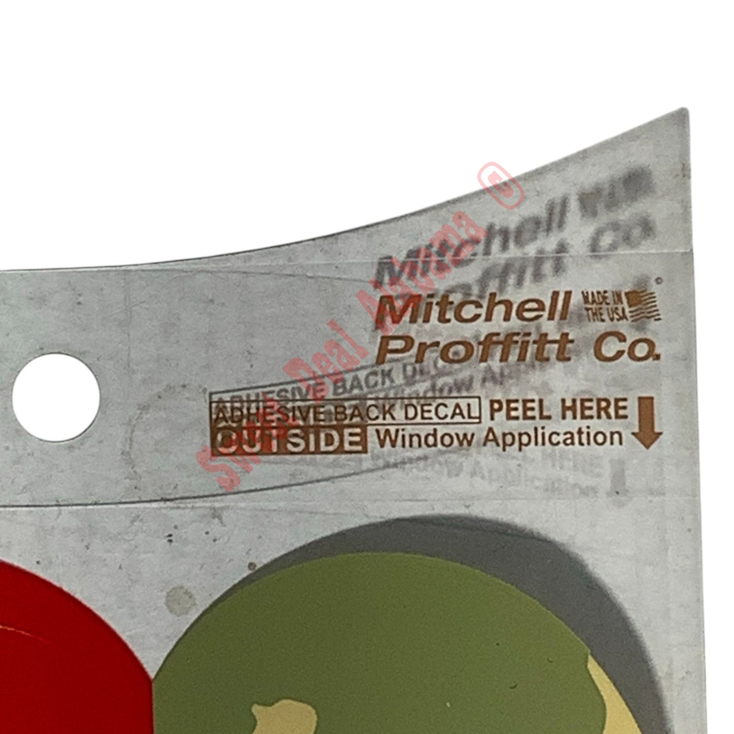 Half My Heart Is in Afghanistan Window Decal 4.5 X 4