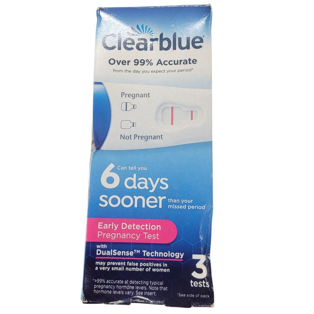 Clearblue Early Detection Pregnancy Test, 3 PK, EXP. 02-29-2028