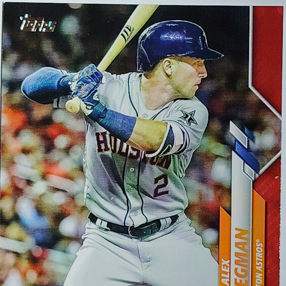 2020 Topps Update #U-64 ASG (Red Parallel) Alex Bregman Houston Astros 3B -VG/EX