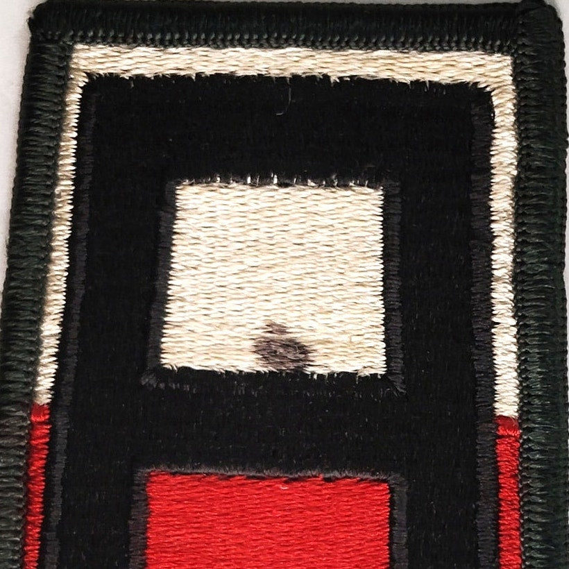 US Army First Army Novelty Patch Full Color 3‑1/8" × 2‑3/8" Sew‑On, Embroidered