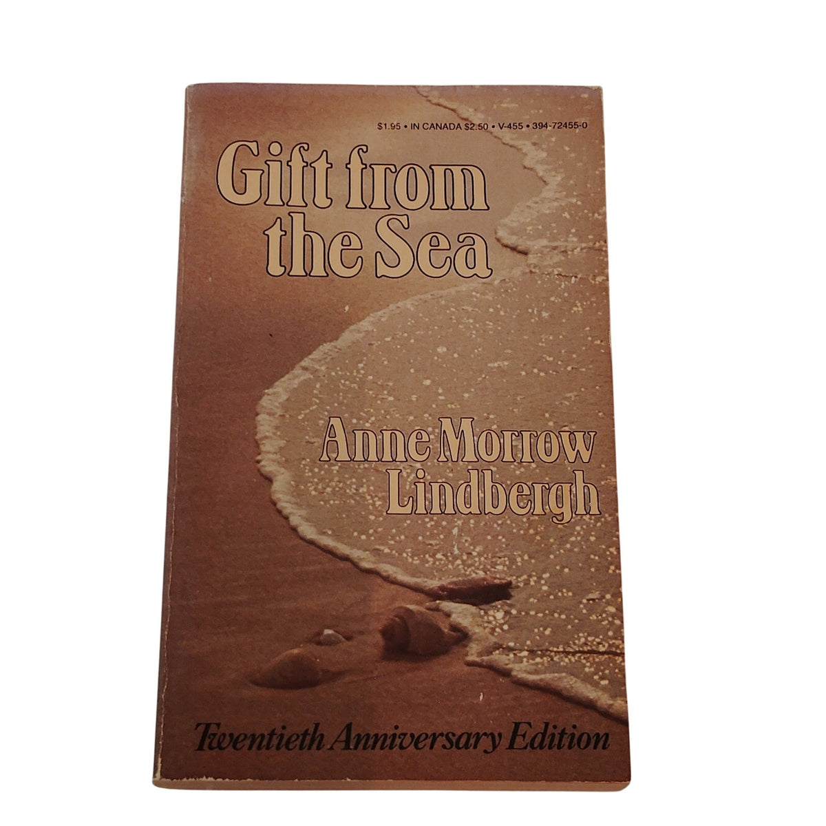 Gift from the Sea by Anne Morrow Lindbergh - 1975 20th Anniv. Paperback Book