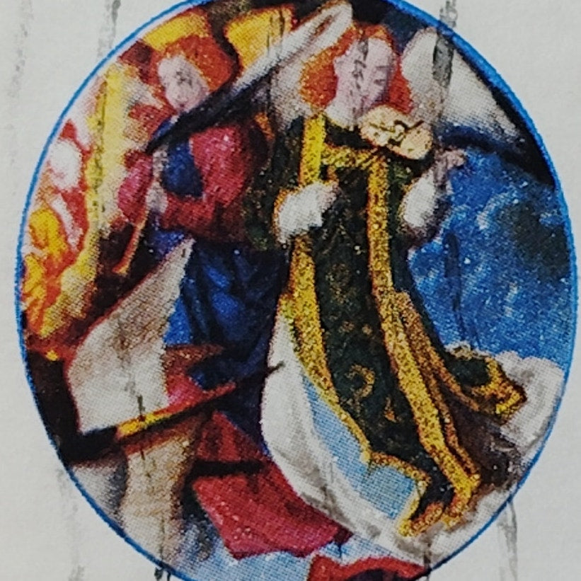 1972 US Postage Stamp Scott #1471 8c Christmas Master St Lucy Legend Used