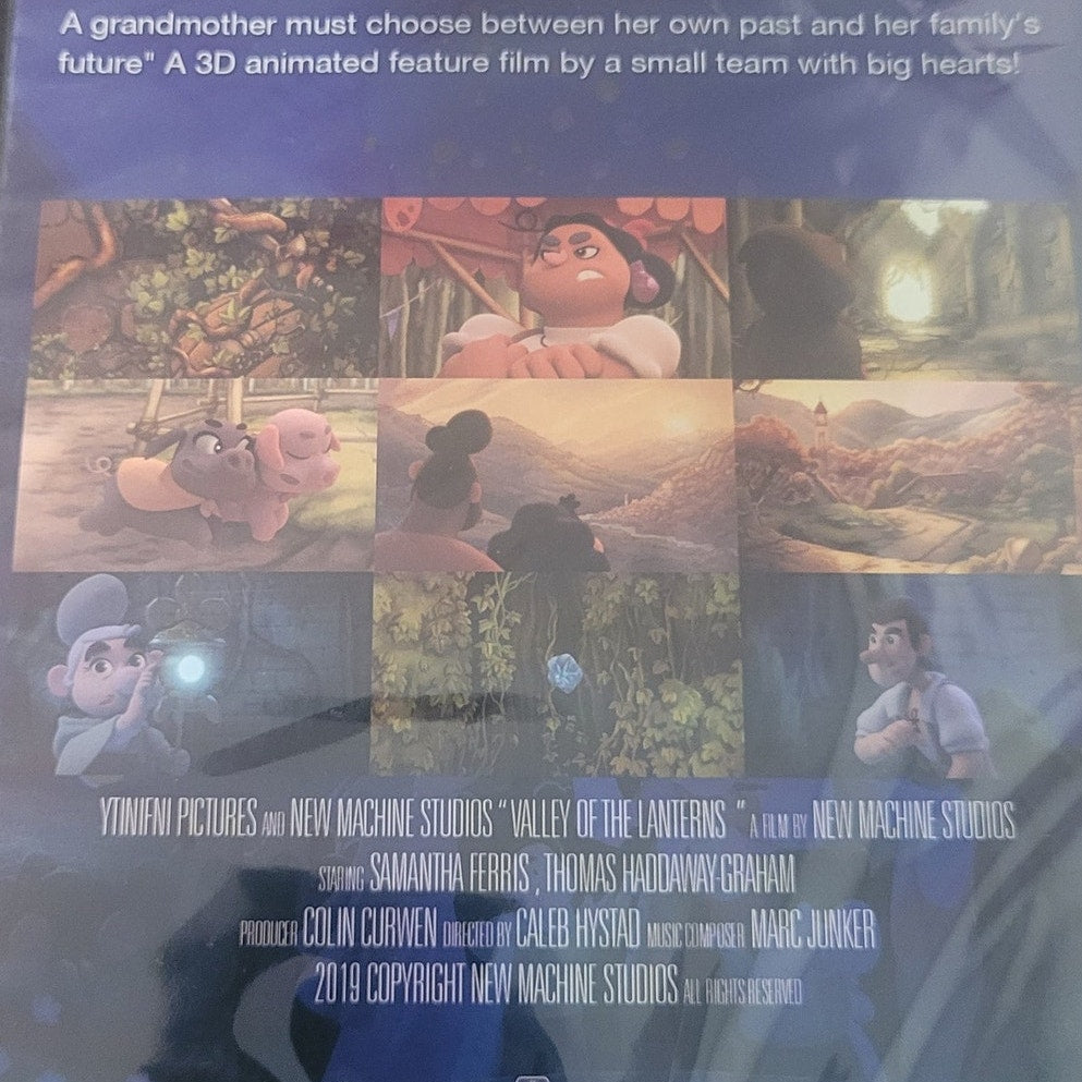Valley of the Lanterns DVD 2018 Directors Cut Animated Family Fantasy Story