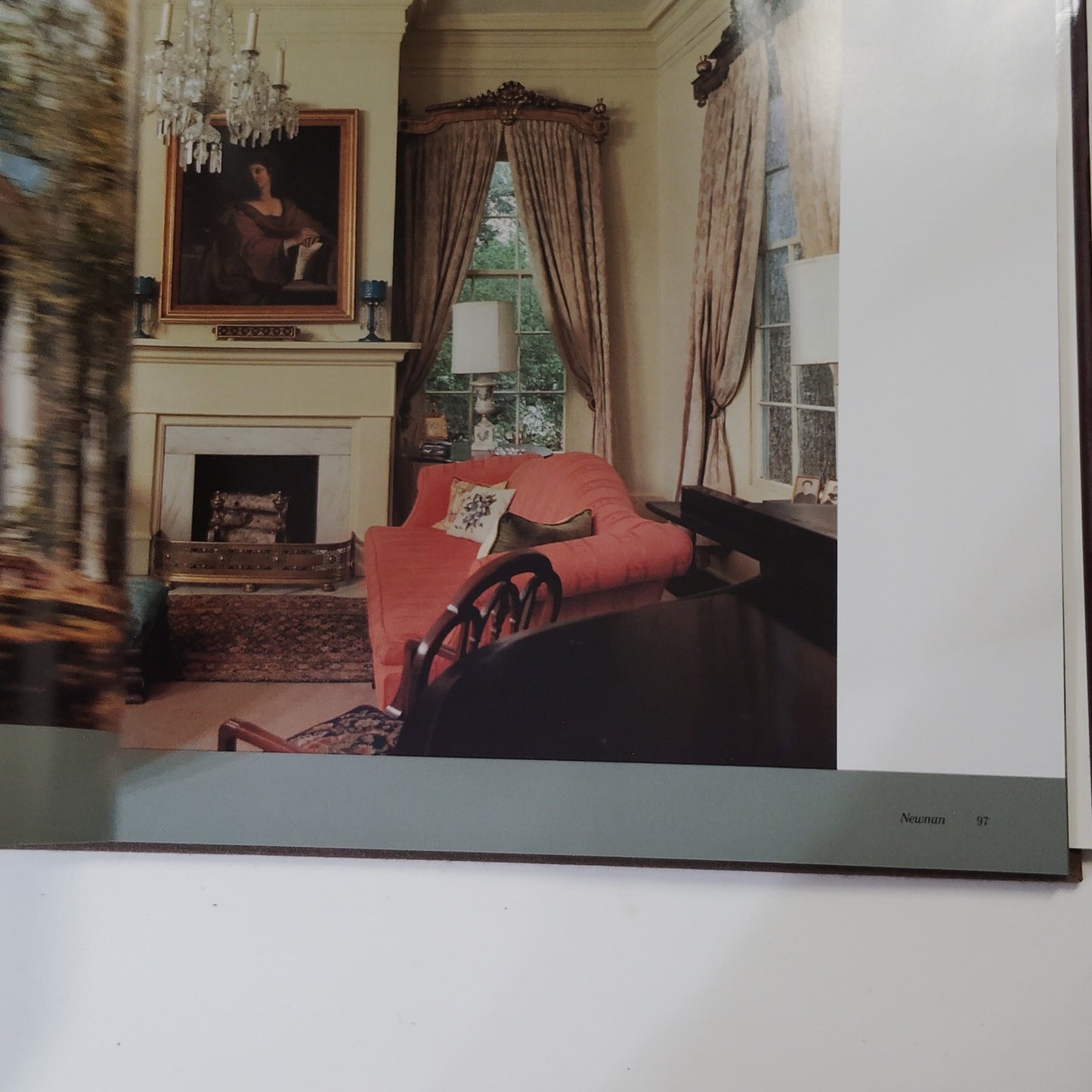 Antebellum Homes of Georgia 1987 Oversized Hardcover Architecture Book 14.5x10.2