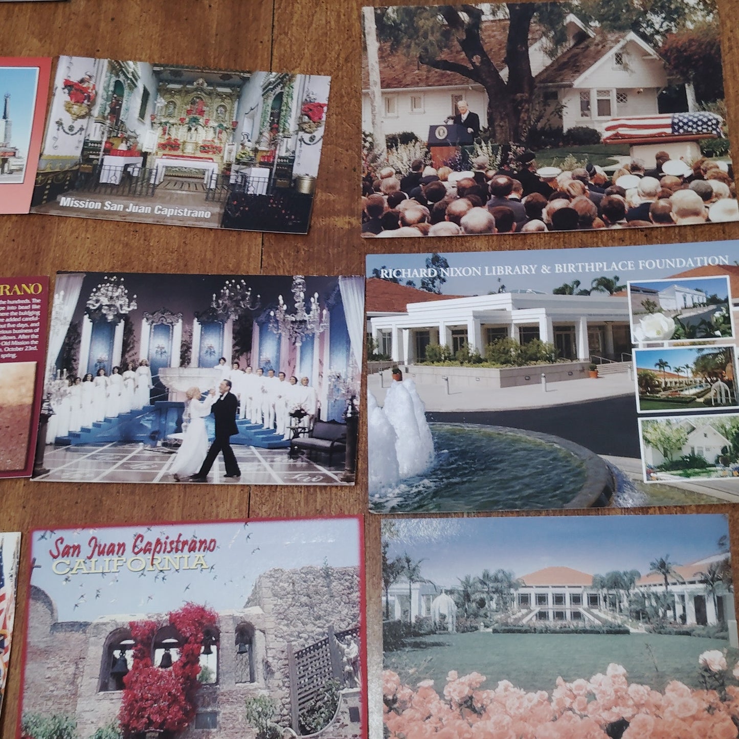 20 Pcs -VTG  AZ NV CA Postcards - San Diego, Long Beach, San Juan Capistrano