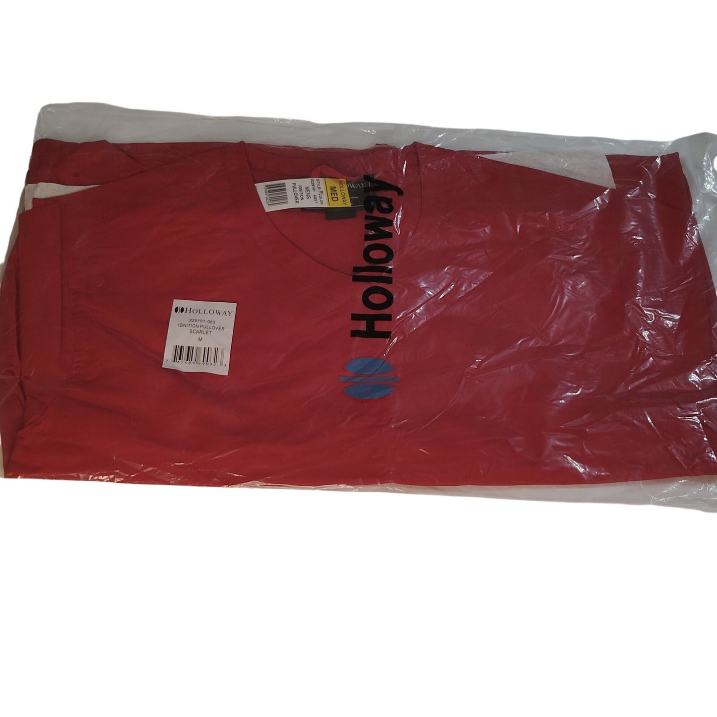 Holloway Adult Ignition Pullover Jacket, Scarlet, Med - Golf, Coaching, Outdoors