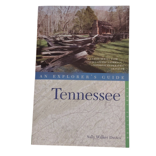 An Explorer's Guide Tennessee - Sally Walker Davies 1st Edition Paperback