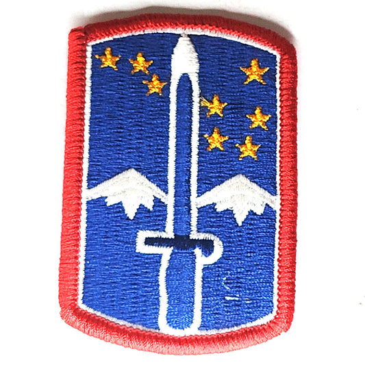 US Army 172nd Infantry Brigade Arctic SSI Patch Full Color 3" x 2" Collectible