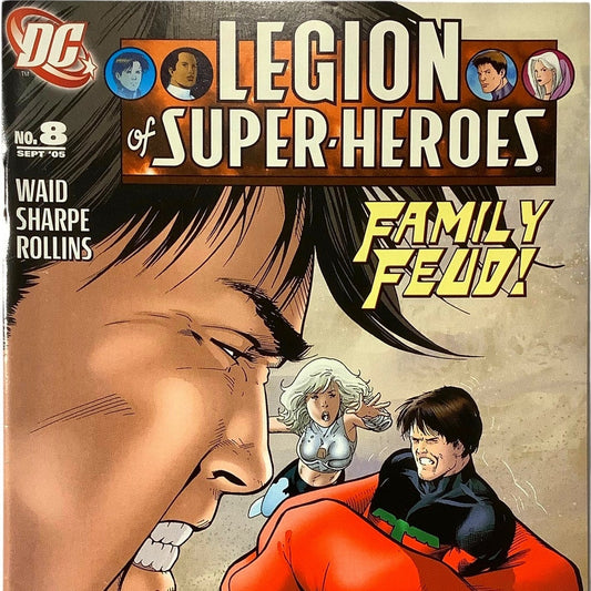 DC Comics, Legion of Super Heroes #8, Family Feud, Sep 2005, NM 9.4
