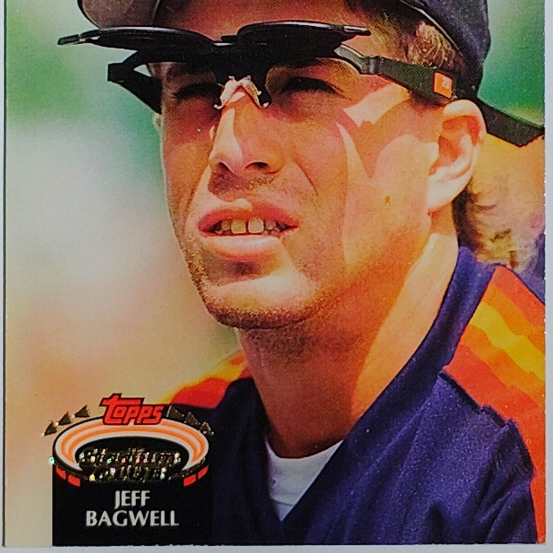 1992 Stadium Club #330 Jeff Bagwell Houston Astros First Baseman - VG/EX