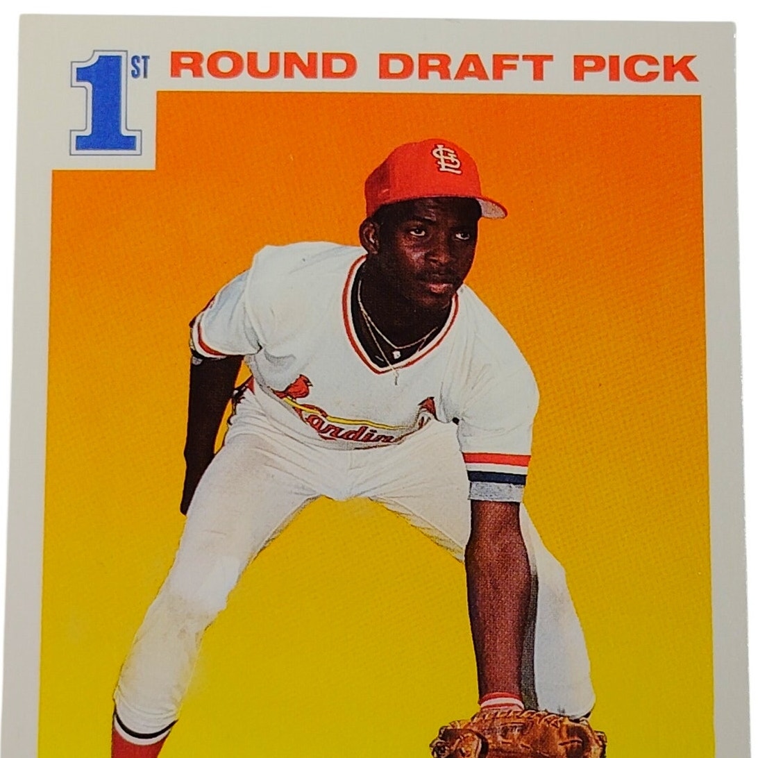 1991 Score Aaron Holbert #676 St. Louis Cardinals Shortstop MLB Baseball Card NM