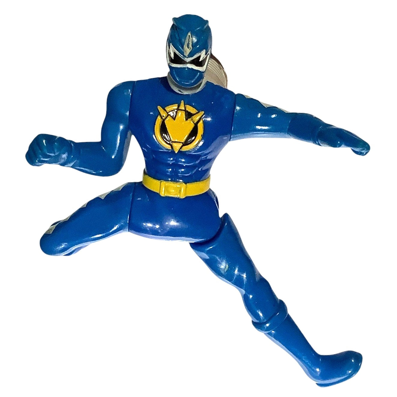 Blue and Yellow Power Rangers Dino Thunder Interacting, 2004, McDonald's Premium