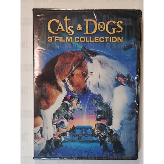 Triple Feature: #1 Cats & Dogs, #2 The Revenge of Kitty Galore, #3 Paws Unite!