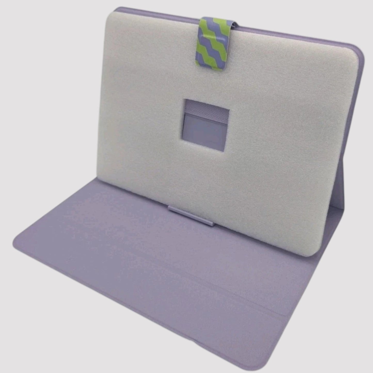 GEMS Kids “Zig Zag” Universal Tablet Case – Purple/Green – 7–11 Inch