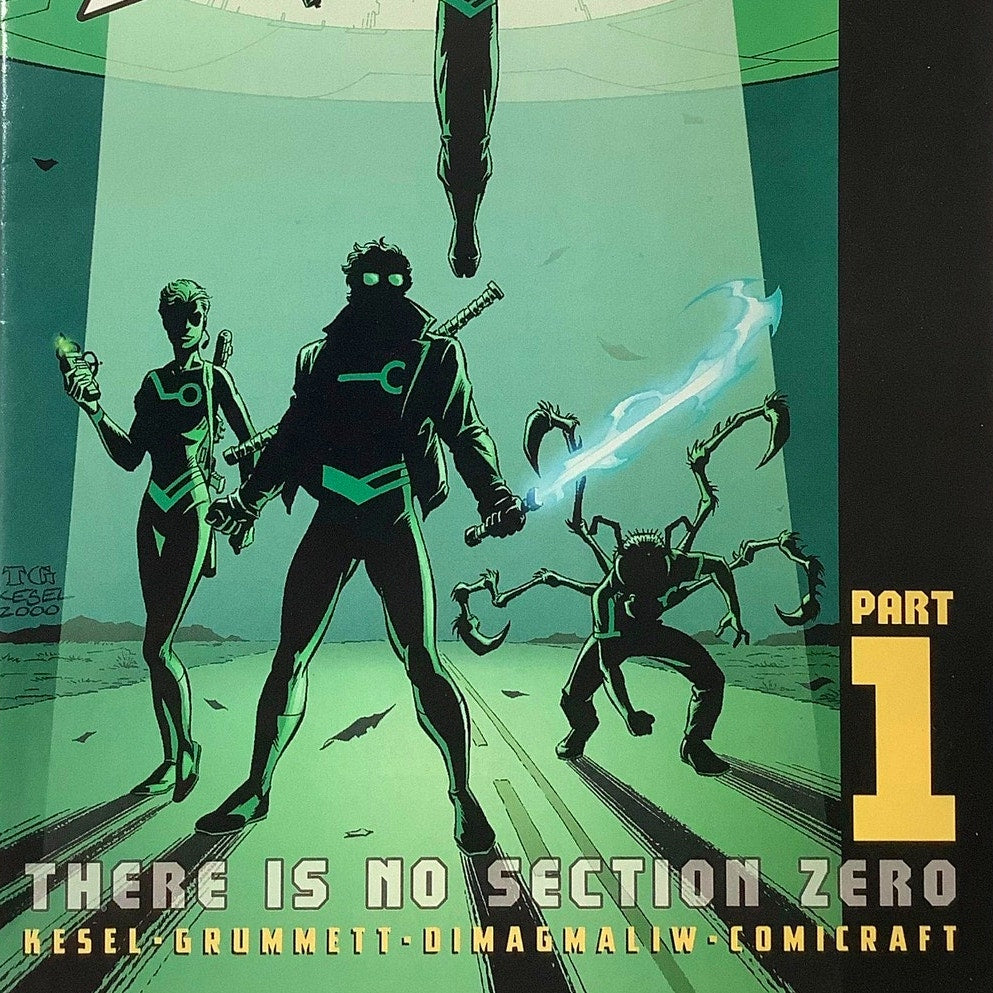 Section Zero #1, Apr 2019, NM 9.4, Image Comics (Reprint from 2000)