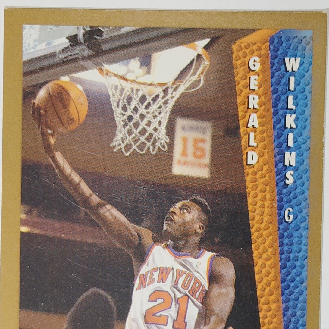 1992–93 Fleer Gerald Wilkins #157 – New York Knicks – Guard/Forward – NBA Card