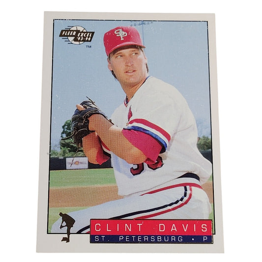 Clint Davis, St. Petersburg Cardinals, #265, 93-94 Fleer Excel Minor Leagues