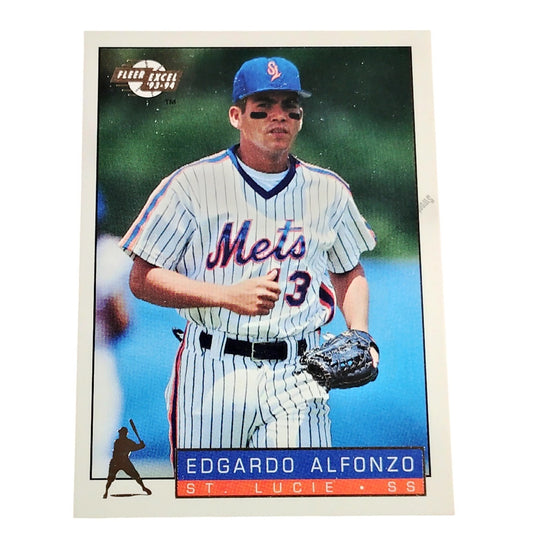 Edgardo Alfonzo, St. Lucie Mets, No. 232,  93-94 Fleer Excel Minor Leagues