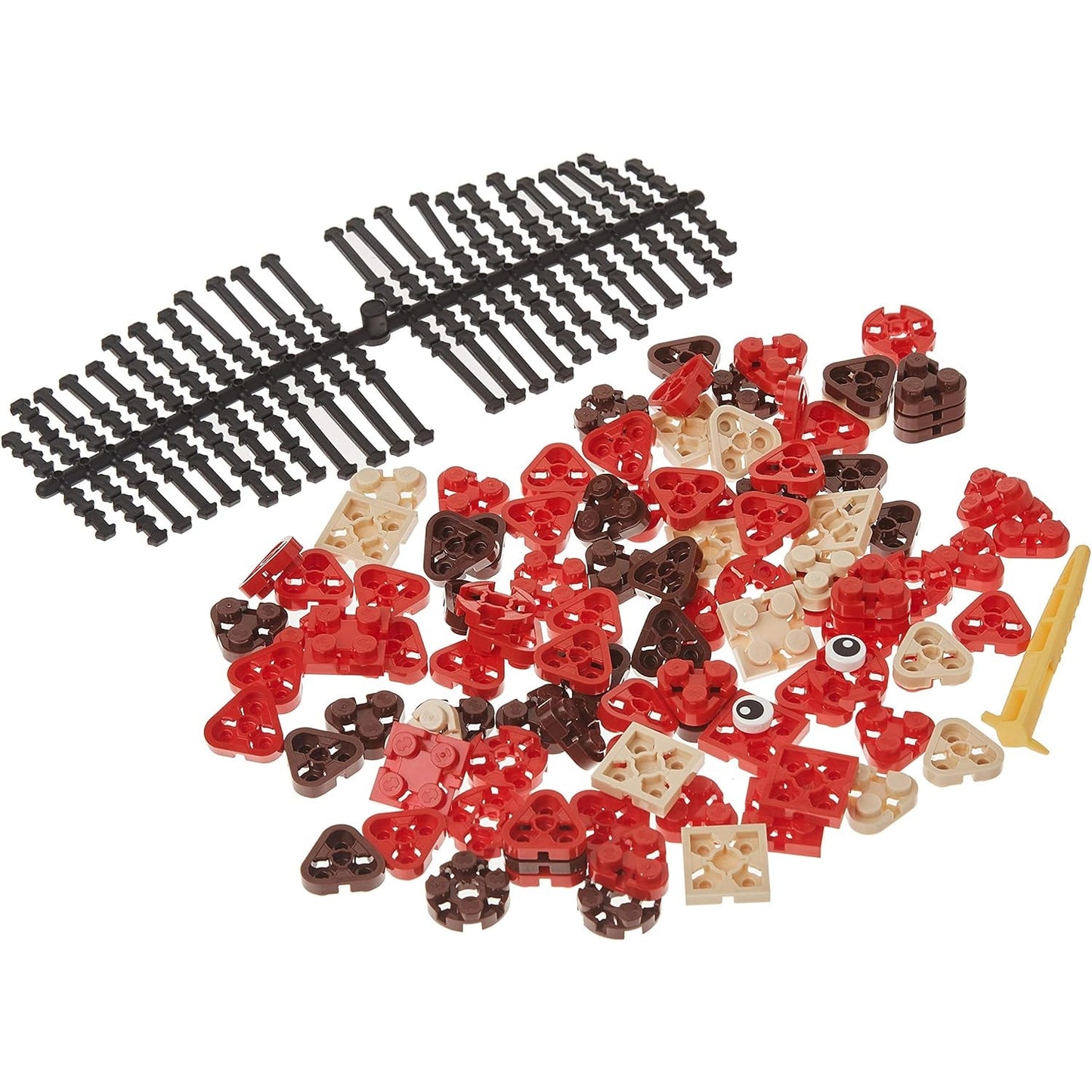 Flexo Toy Building Brick Set w/ Flexible 3D Blocks Crab Design, Stem Learning 7+