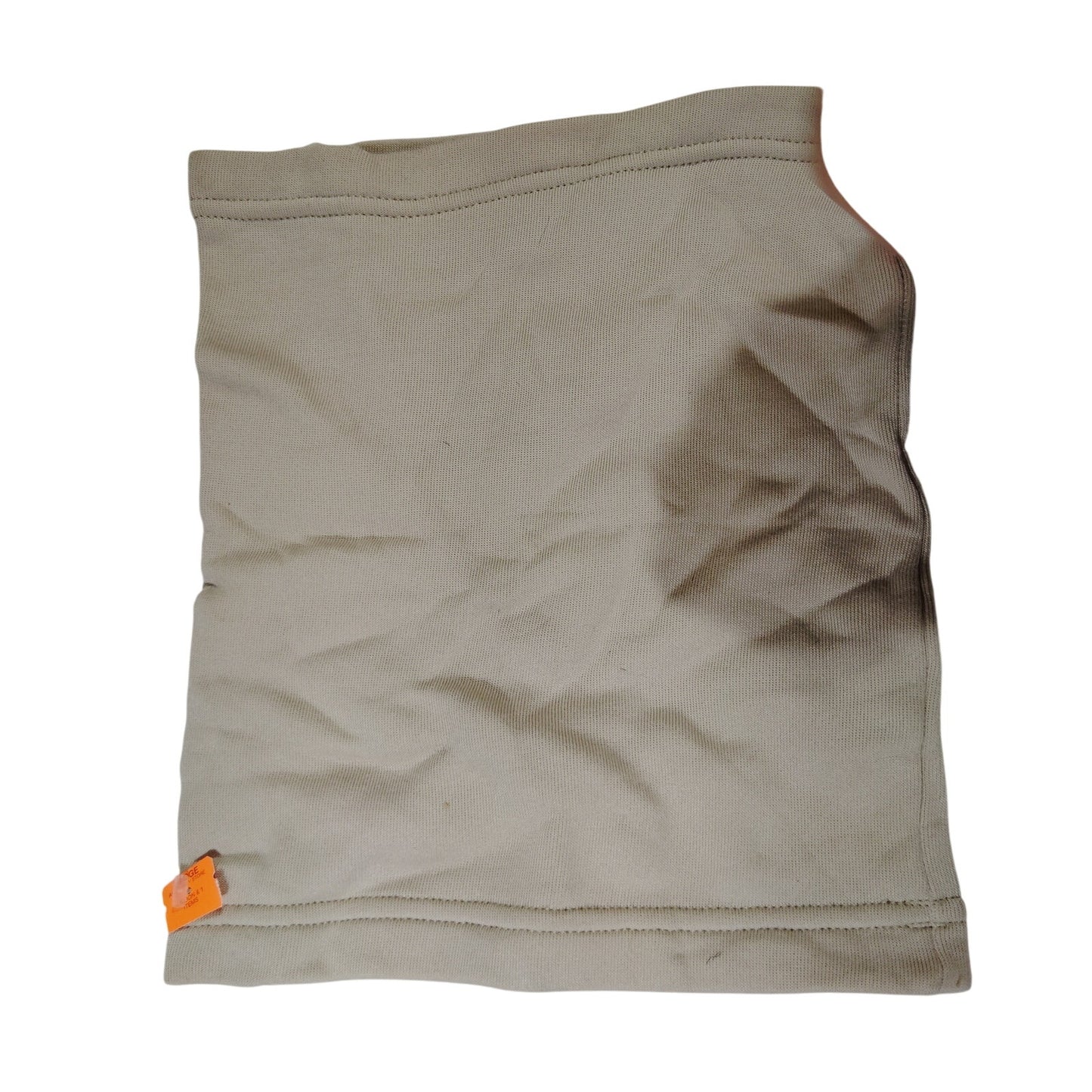 Vintage Khaki Gaiter – 12.5" x 10", Issued, Lightly Used, No Markings
