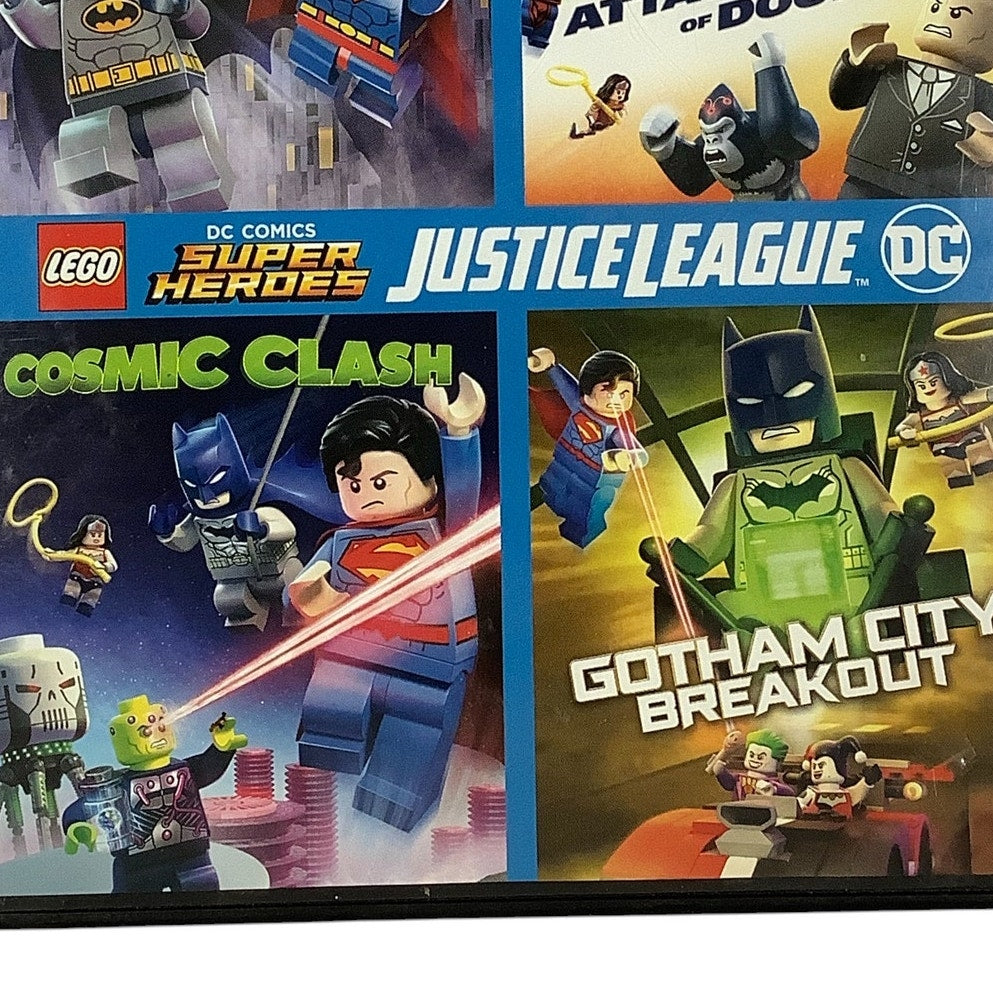4 Kid Favorites: LEGO DC Super Heroes (DVD 2017) 282 Minutes Animation for Kids