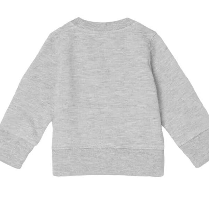 Peanuts Infant (3-6M) Boys Gray Charlie Brown Christmas Woodstock Sweatshirt Top