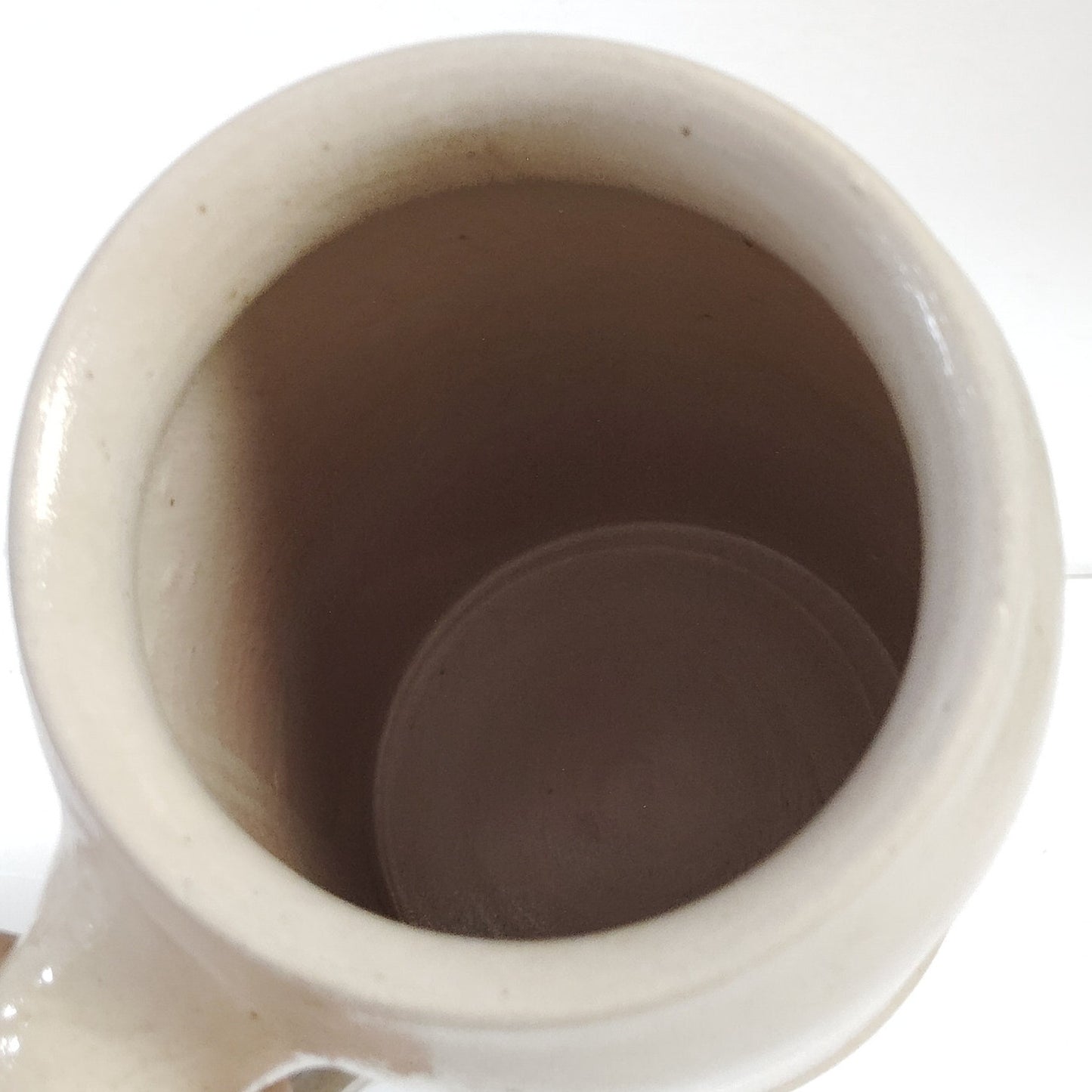 VTG Löwenbrauerei Grafenwöhr 1L German Salt‑Glazed Collector Beer Krug Stoneware
