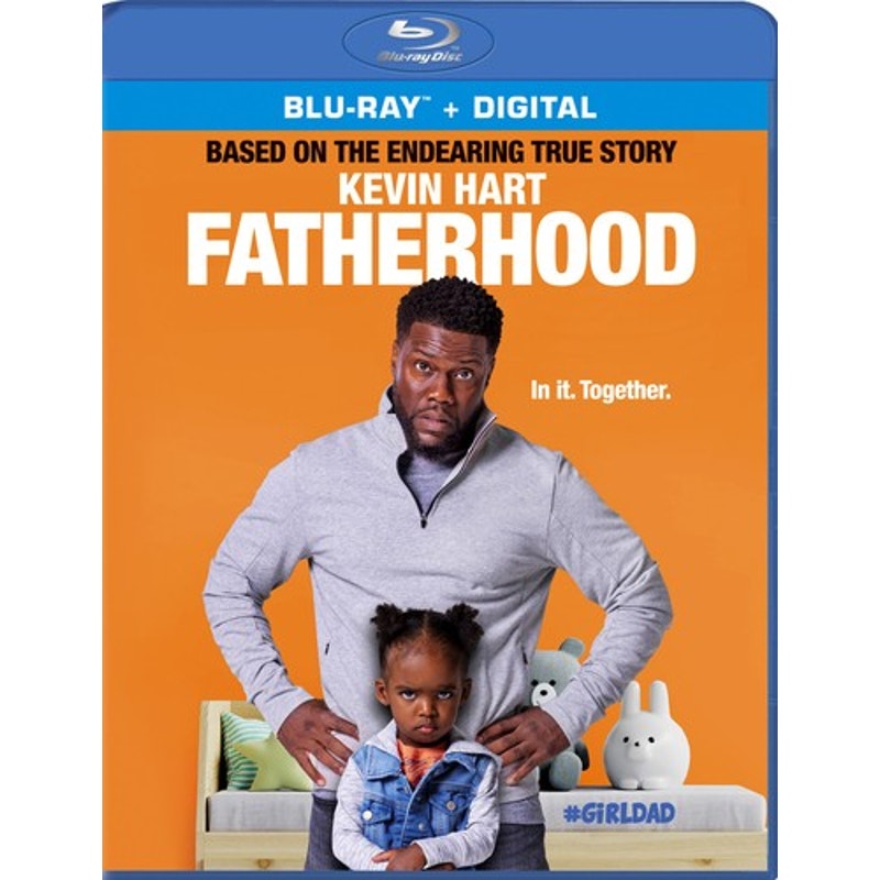 Fatherhood Blu-ray + Digital 2021 Drama Comedy Movie Kevin Hart Single Dad Story
