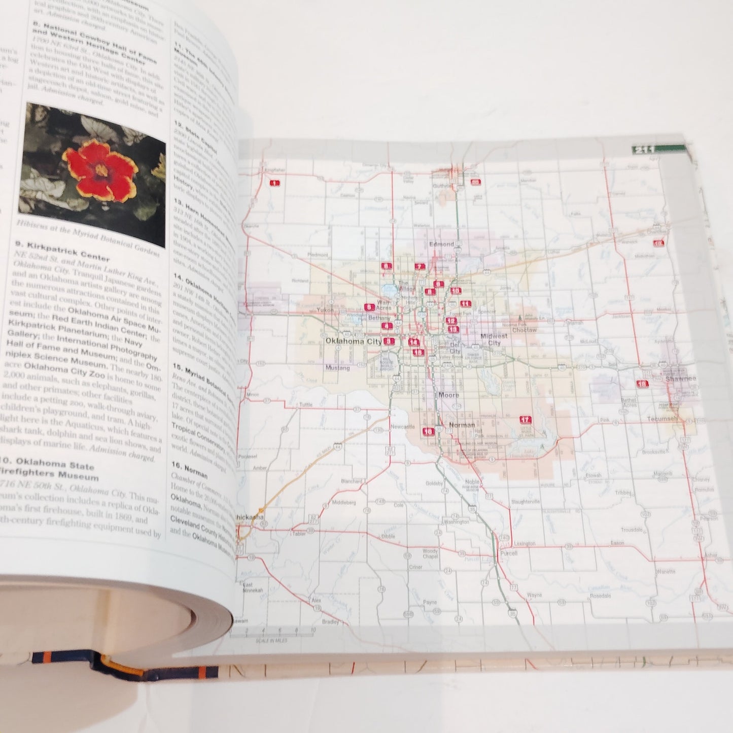 Reader's Digest Travel Guide USA (1994) Hardcover - Blue/White Map Design