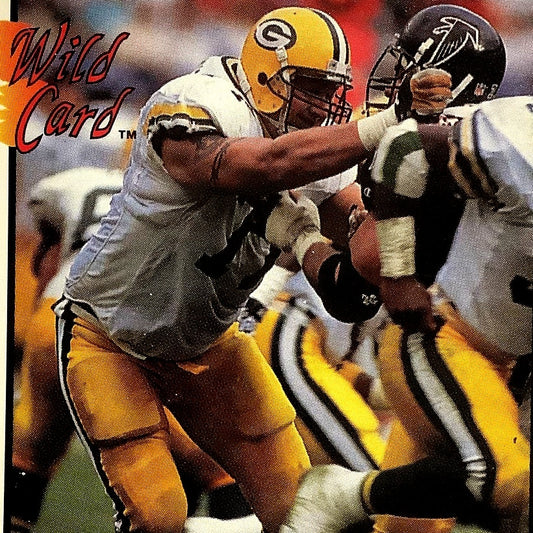 Tony Mandarich, Green Bay Packers, 1992 AAA Sports Wild Card 55, EXC