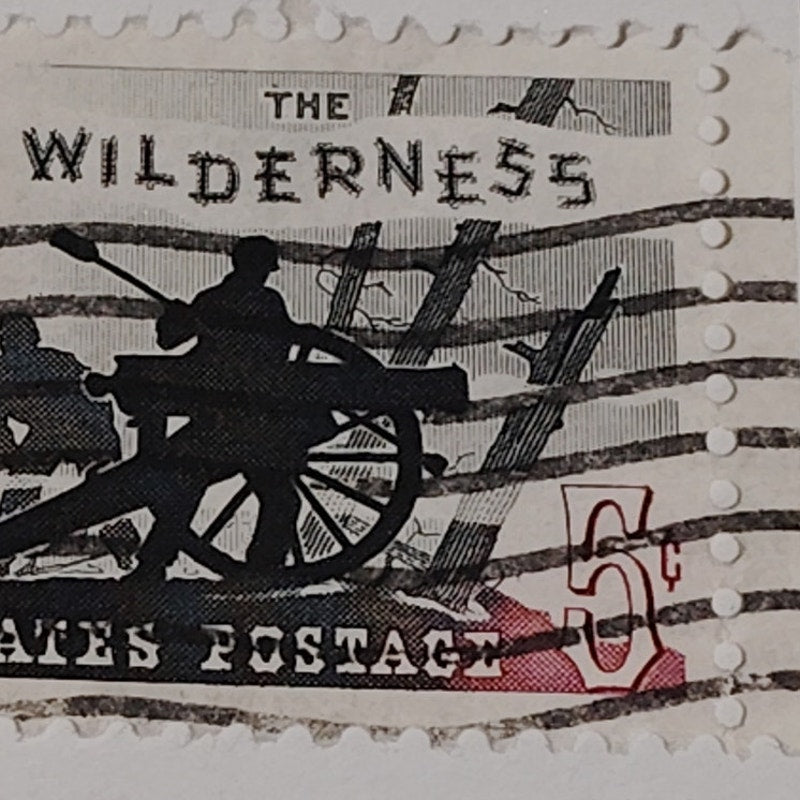 1964 Scott #1181 – 5¢ Battle of the Wilderness / Civil War Centennial – Canceled
