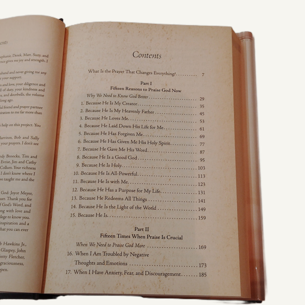 The Prayer That Changes Everything by Stormie Omartian - 2004 Hardcover Edition