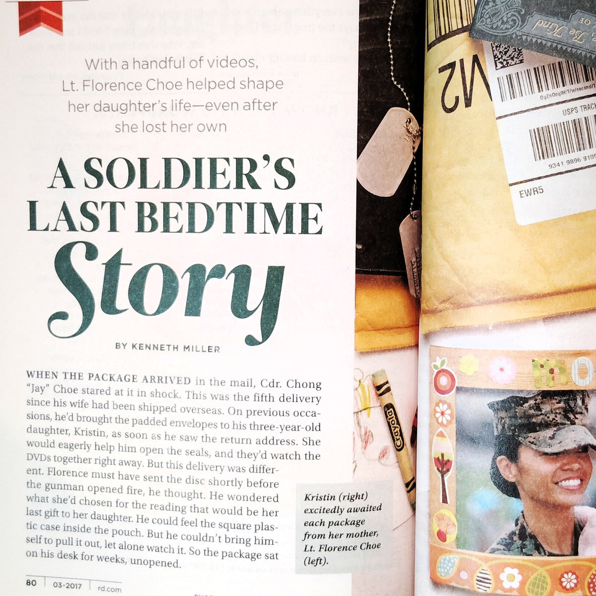 Reader's Digest March 2017 I Survived! Magazine Back Issue Vol 189 No 1128