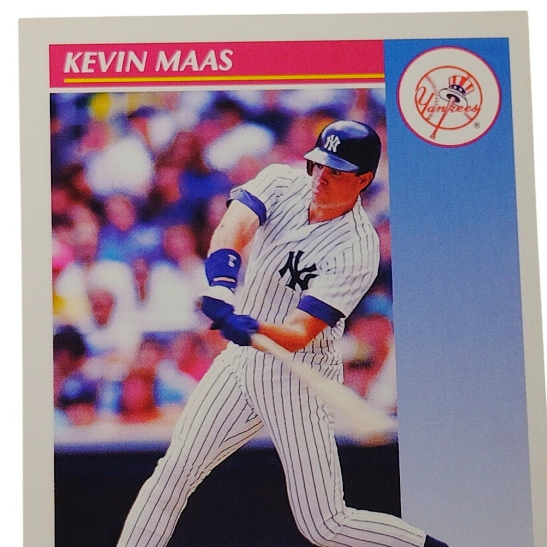 1992 Score Kevin Maas #613 New York Yankees Designated Hitter MLB Baseball NM