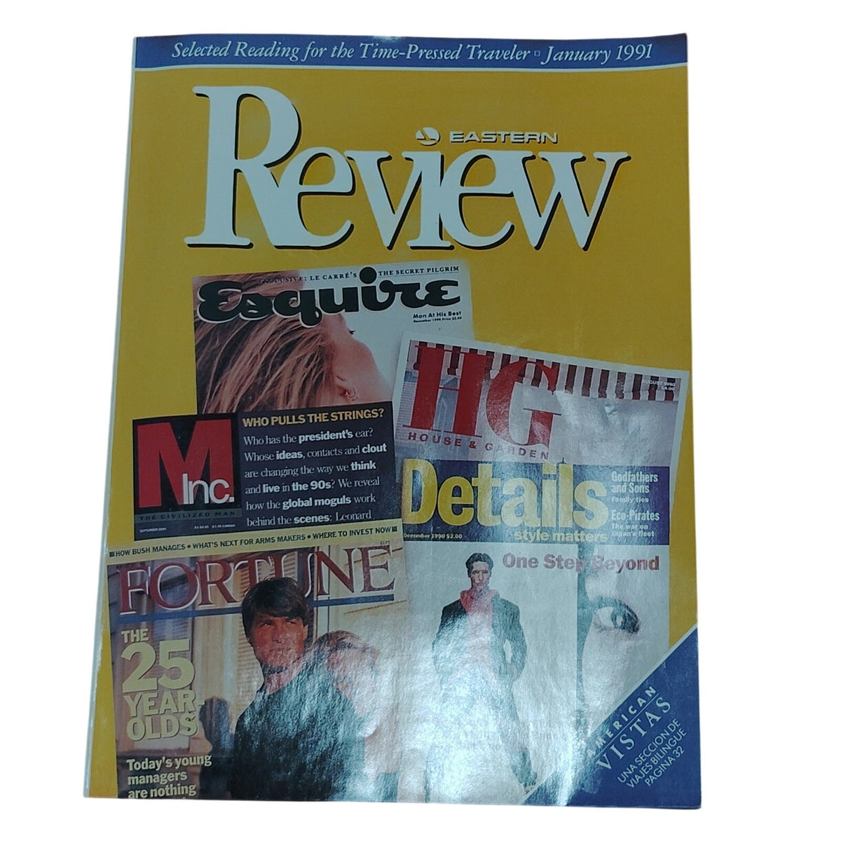Eastern Review Magazine - January 1991 - Final Issue - Eastern Airlines History