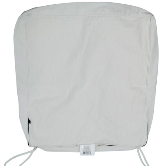 Beacon Park CushionGuard Almond Biscotti Seat Cushion Slipcover, Zippered 25x23