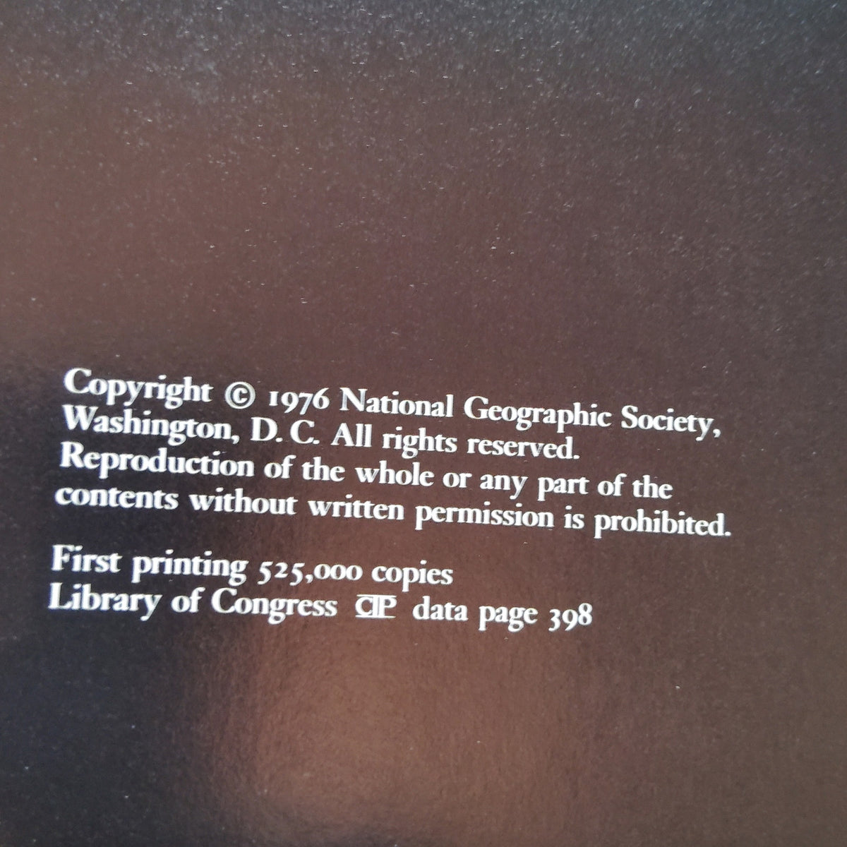 Our Continent Natural History of North America 1976 Hardcover - LN - One Owner