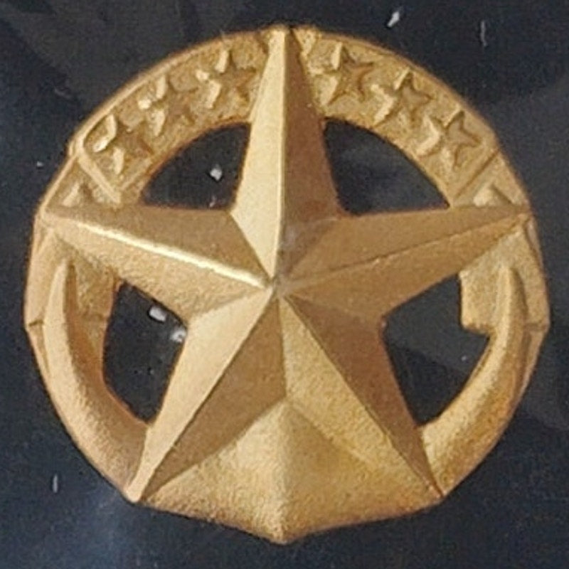 U.S. Navy Command at Sea Badge Mini Novelty Pin Gold Tone 3/4" Diameter