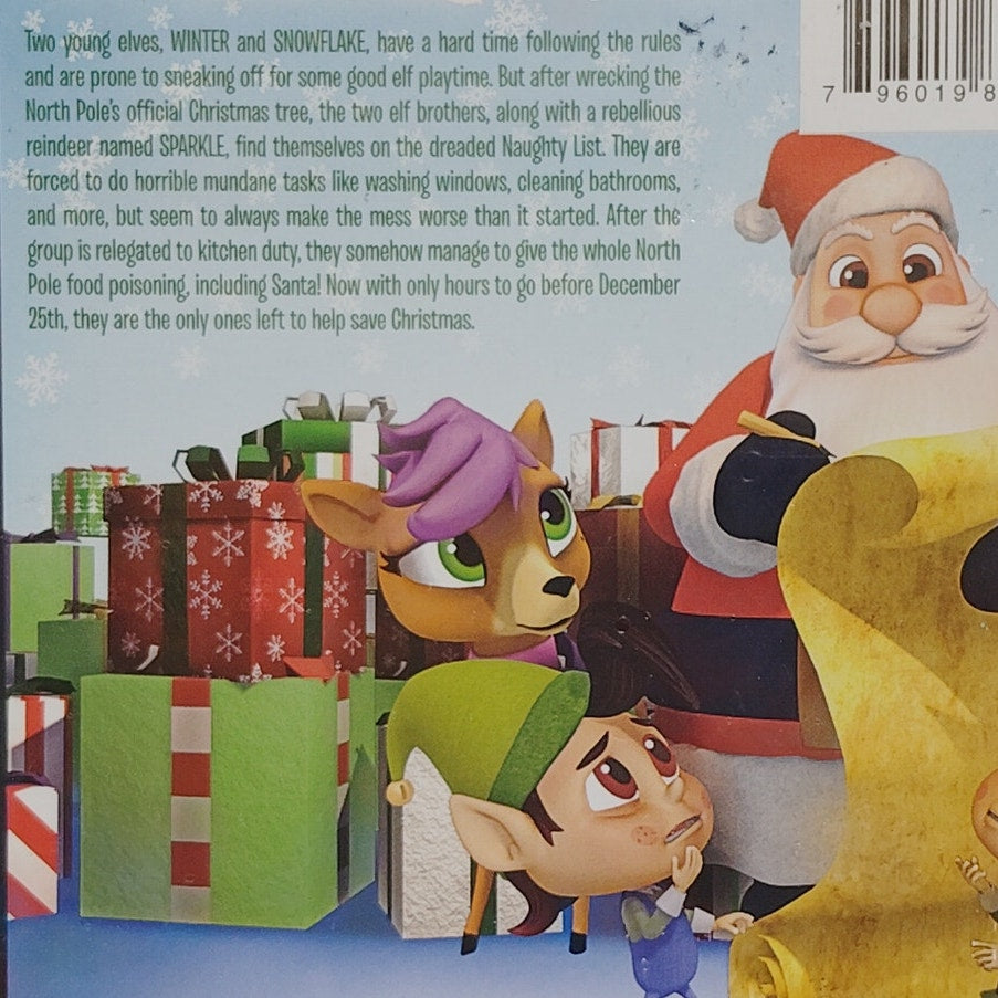 The Naughty List (DVD, 2013) Animated Holiday Comedy w/ Ed Asner & Lillard, NIP
