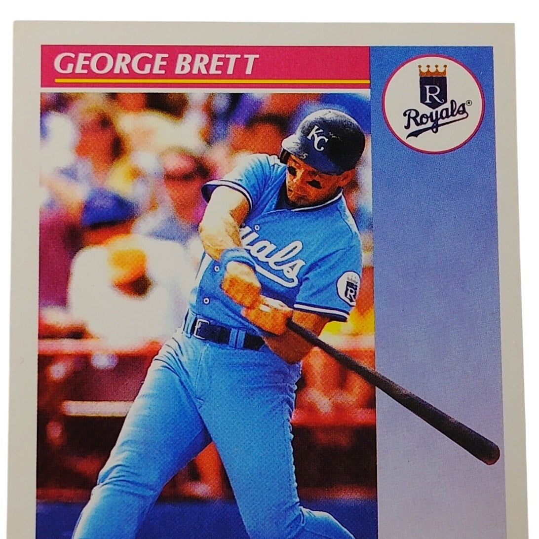 1992 Score George Brett #650 Kansas City Royals Designated Hitter MLB NM
