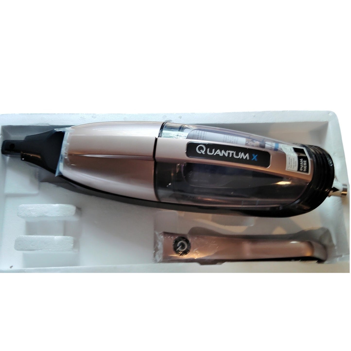 Quantum X QX‑8002 PH Wet/Dry Vacuum Body Motor, Basin, Handle w/HW, Micro Insert