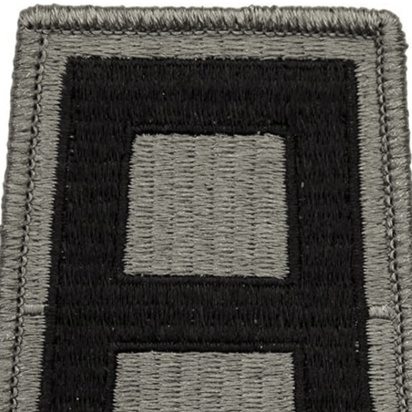 US Army First Army Patch ACU Foliage Green Solid Hook Back 3‑3/8" × 2‑3/8"