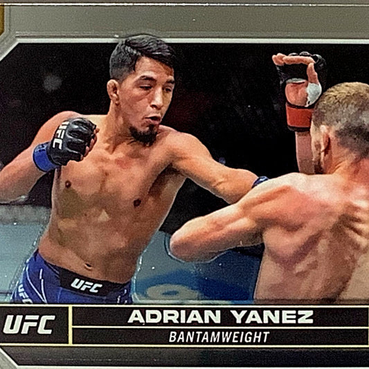 Adrian Yanez, Bantamweight, UFC Card 2, 2024 Topps Chrome UFC, NM+
