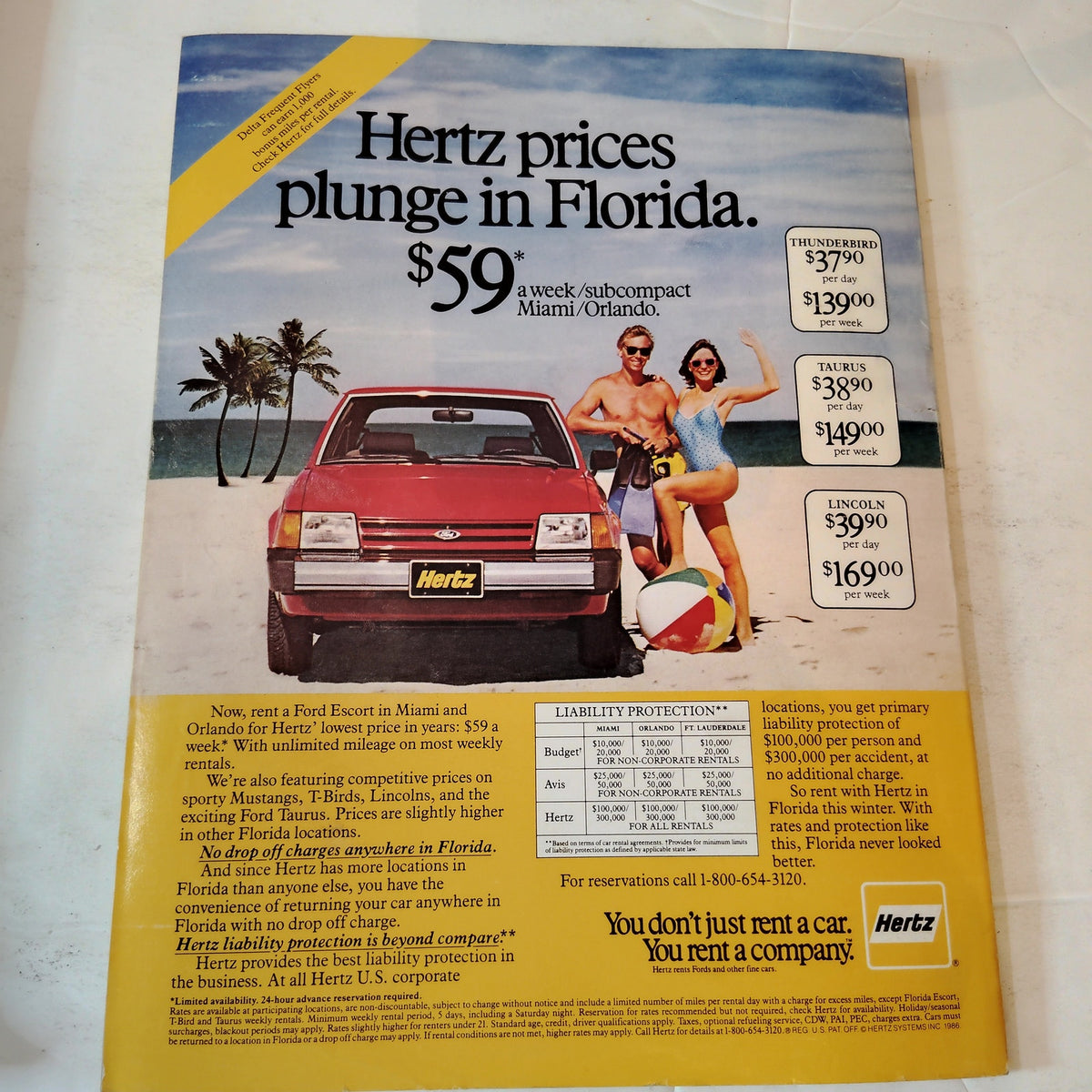 Delta SKY Magazine - March 1987 - Vintage In-Flight w/ Renaissance & Lacrosse