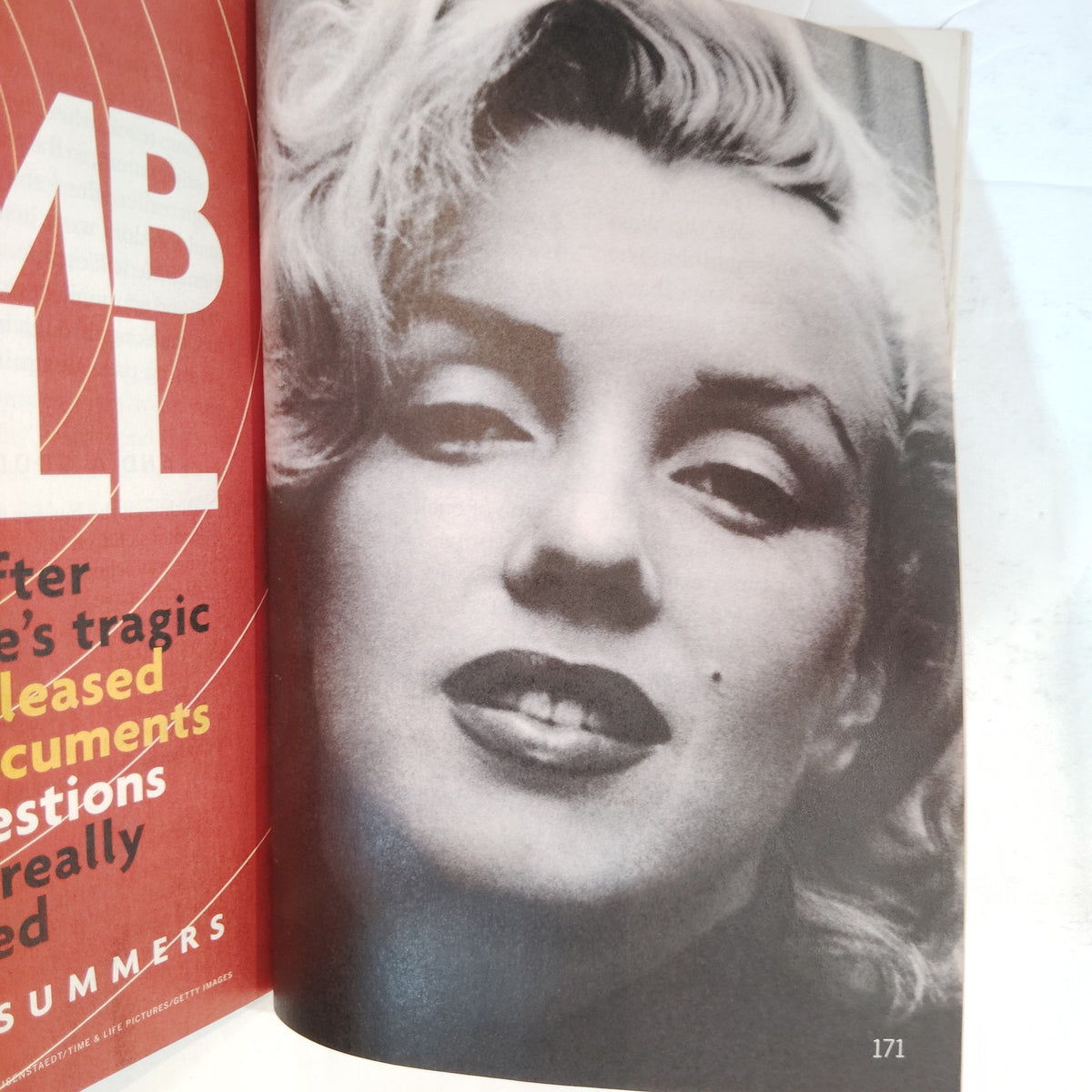 Reader's Digest October 2006 Marilyn Monroe Large Print Magazine Back Issue