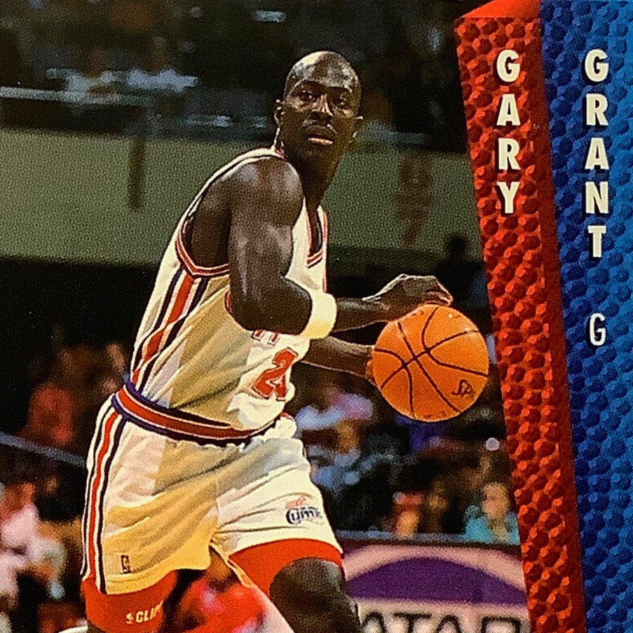 Gary Grant (G), Card #99, Los Angeles Clippers, 1992-93 Fleer NBA