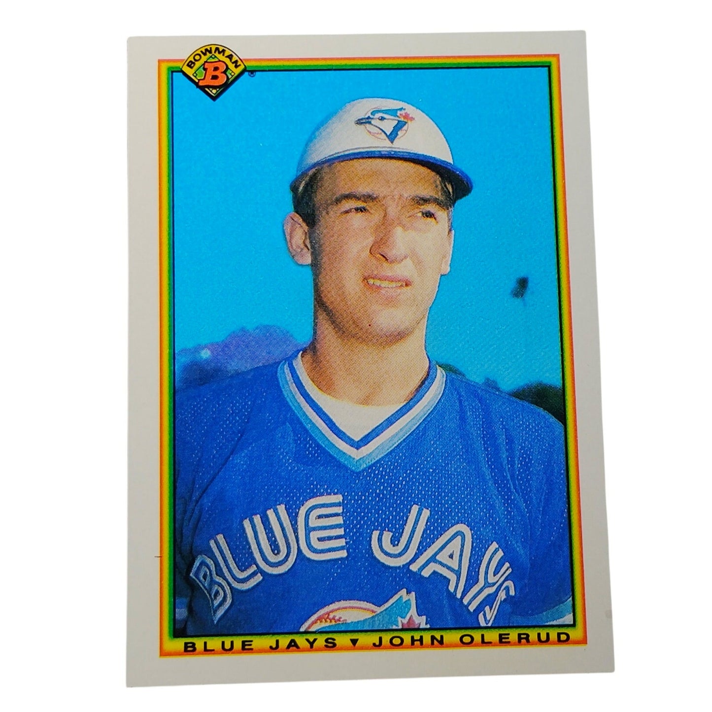 1990 Bowman John Olerud #510 Toronto Blue Jays First Baseman Baseball Card NM