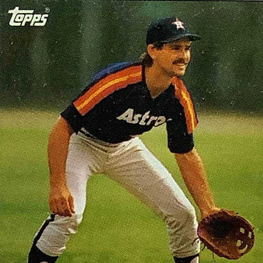 Dickie Thon, Houston Astros, MLB, 1985 Topps Card 44, EX/NM